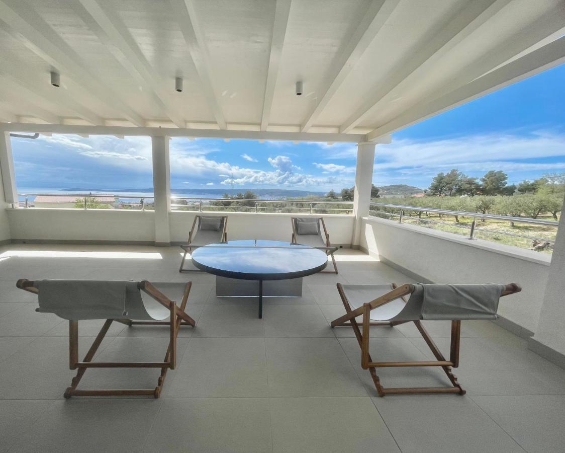Villa Mila Kastela Kastel Novi Bagian luar foto