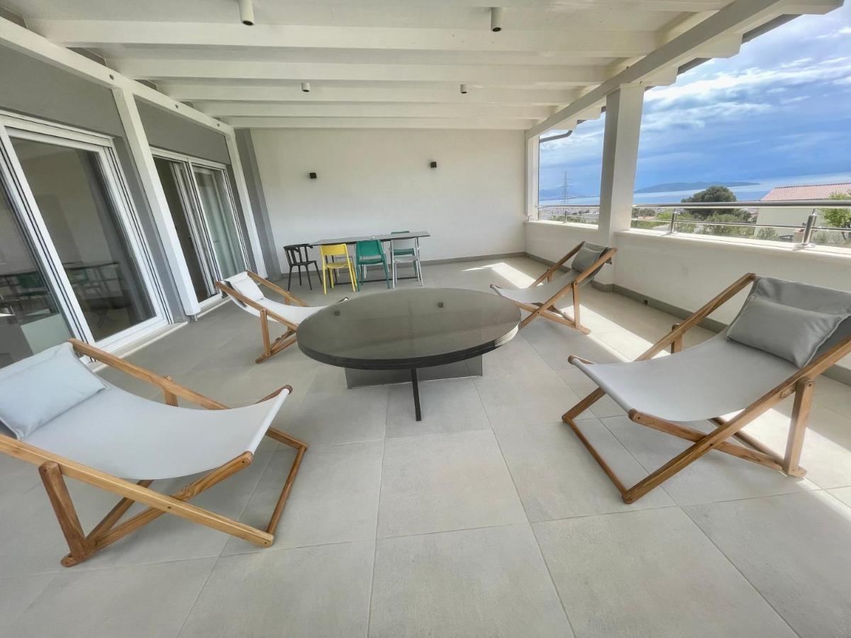Villa Mila Kastela Kastel Novi Bagian luar foto
