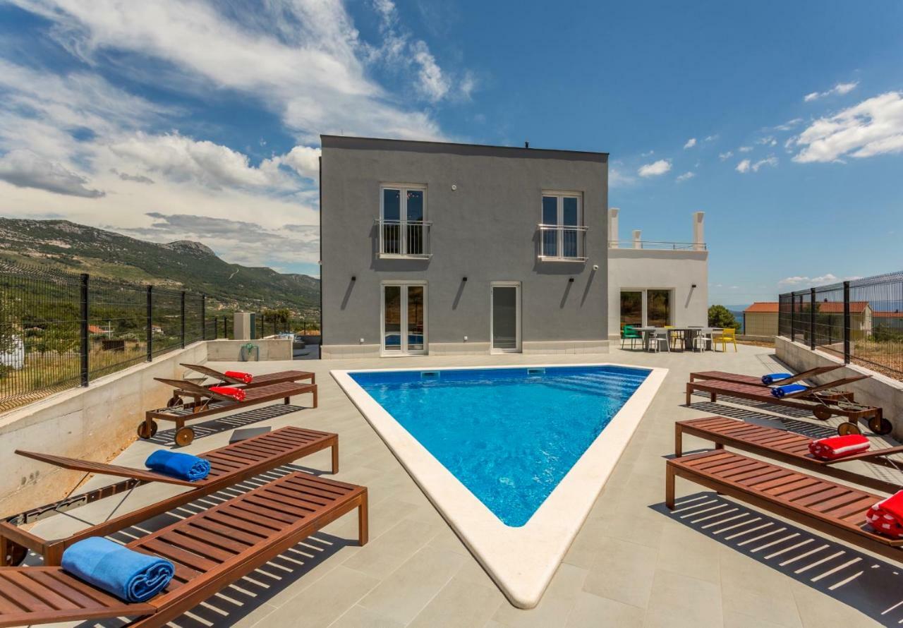 Villa Mila Kastela Kastel Novi Bagian luar foto