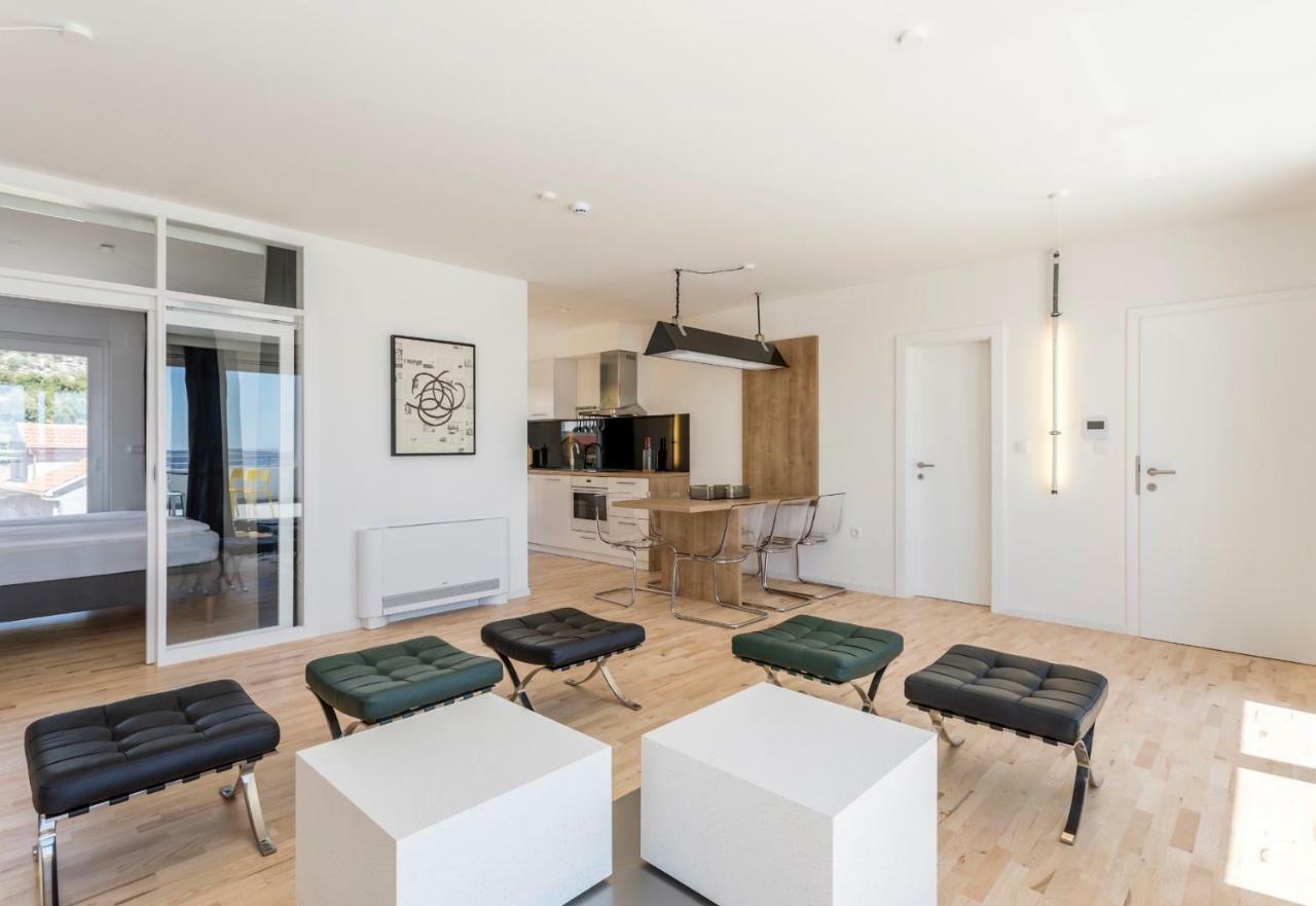 Villa Mila Kastela Kastel Novi Bagian luar foto