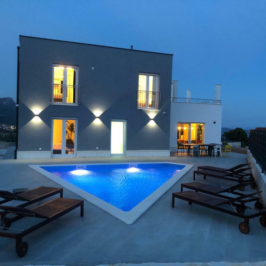 Villa Mila Kastela Kastel Novi Bagian luar foto